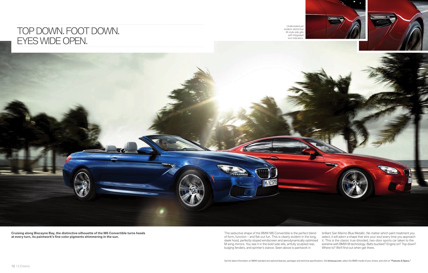 2014 BMW 6-Series M6 Brochure Page 6